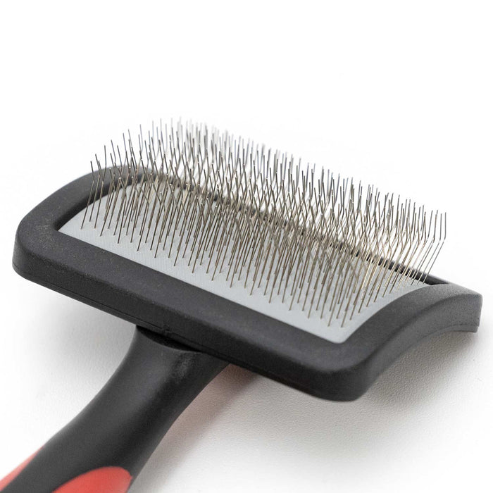 Jeffers Soft Pin Universal Slicker Brush for Dogs & Cats - UWU6 - Small - 4