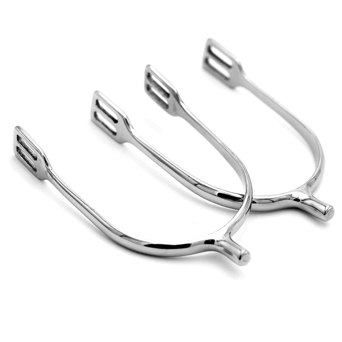 Jeffers Women’s English Spurs – Prince of Wales, Tom Thumb & Blunt End Styles - A8S8 - Stainless Steel Prince of Wales Spurs - Pair - 2 ct - 2