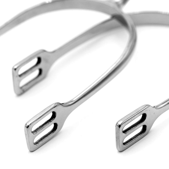 Jeffers Women’s English Spurs – Prince of Wales, Tom Thumb & Blunt End Styles - A8S8 - Stainless Steel Prince of Wales Spurs - Pair - 2 ct - 3