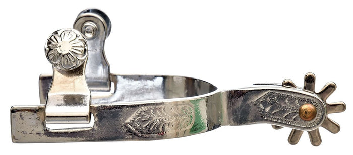 Jeffers Youth Engraved Spurs, Pair - A8Y9 - Youth - Pair - 2 ct - 2