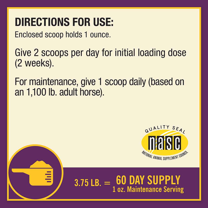 Joint Combo™ Pellets with Glucosamine and Chondroitin for Horses - H3J1 - 3.75 lbs - 8