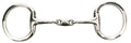 JP Korsteel Oval Mouth Eggbutt Snaffle - KO2V - 4.75 in - 1