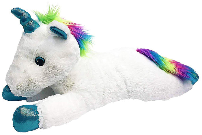 Jumbo Unicorn Plush Dog Toy, 24"L (assorted) - MR1A7 - 3