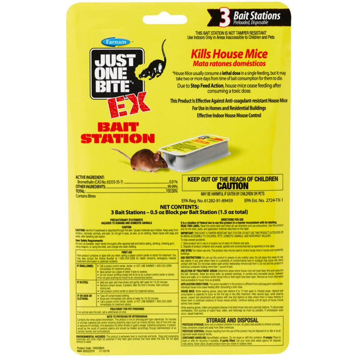 Just One Bite EX Bait Stations, 3 - Pack - FAJJ - 2