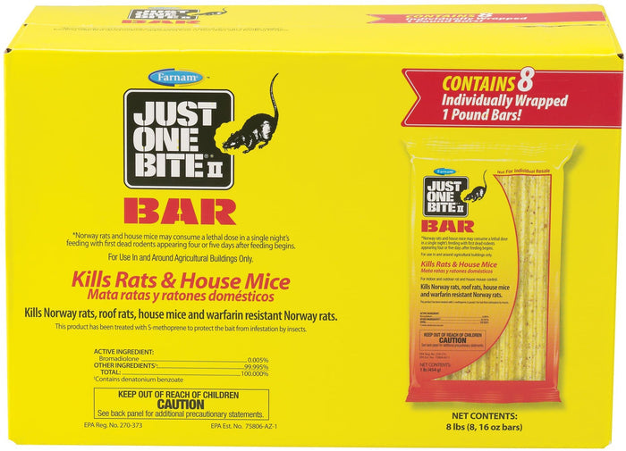 Just One Bite II Rodent Control - FAJE - 8 count - 1
