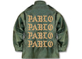 Kanye West Atlanta Pablo Pop-Up Military Jacket Green