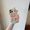 Kawaii 3D Cartoon Rilakkuma Dessert Story Chef Bear Phone Case PhoneShells