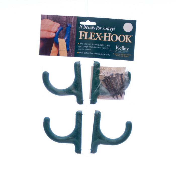 Kelly Flex - Hook, 4 - pack - KUAB - Black - 4