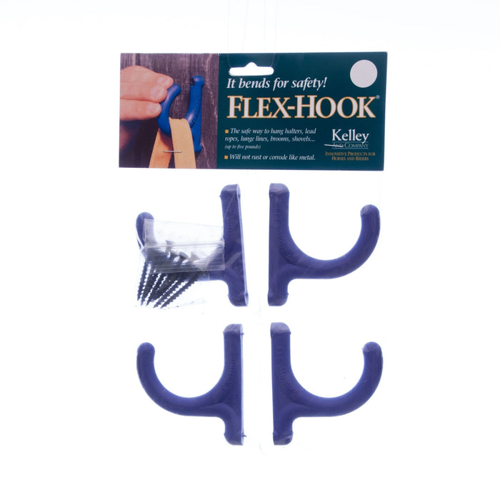 Kelly Flex - Hook, 4 - pack - KUAB - Black - 6