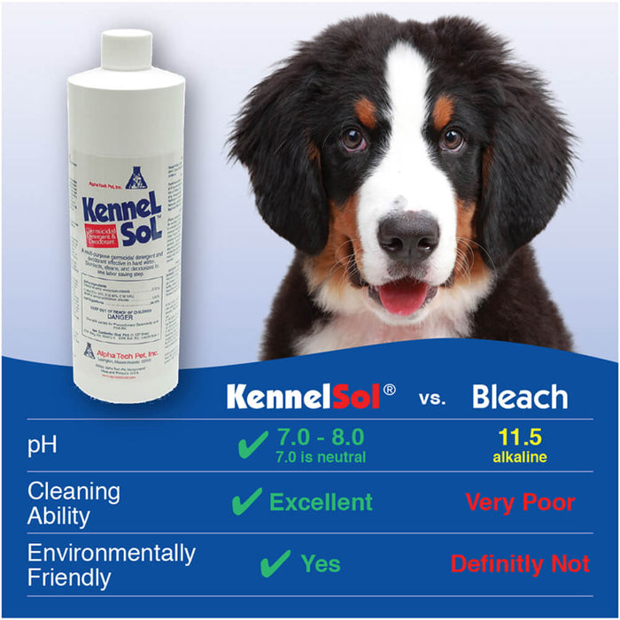 KennelSol Germicidal Detergent & Deodorant - 005ALPHA-4160 - 1 pint - 8