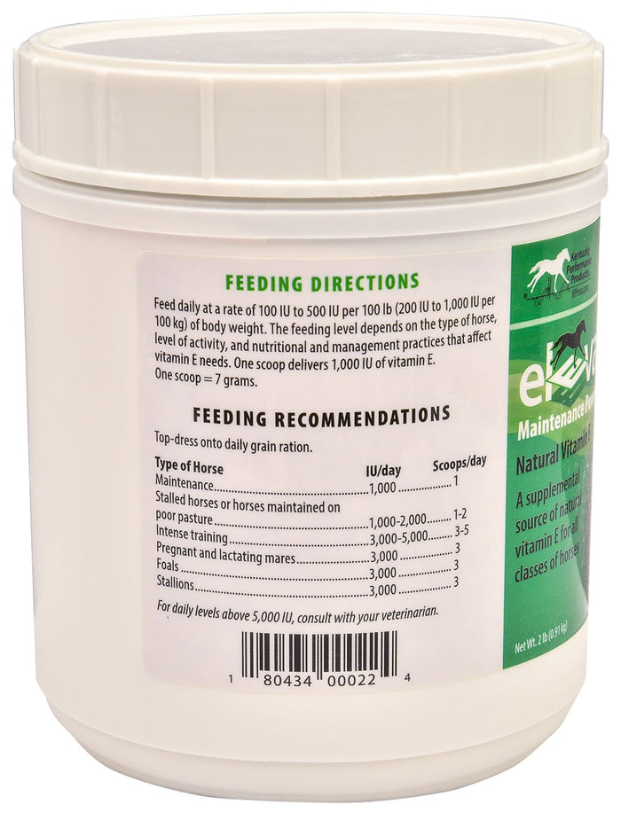 Kentucky Performance Elevate Vitamin E Maintenance Powder for Horses - KPPE1 - 2