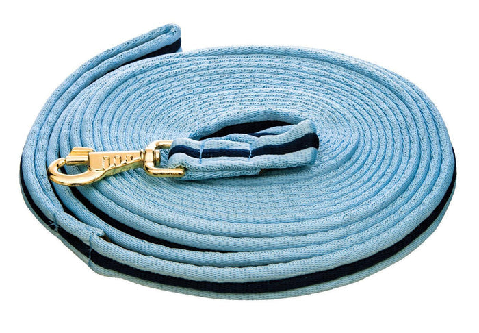 Kincade Padded Lunge Line, 26' L - KOPB - Hunter/Navy - 3