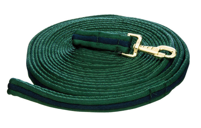 Kincade Padded Lunge Line, 26' L - KOPB - Hunter/Navy - 7