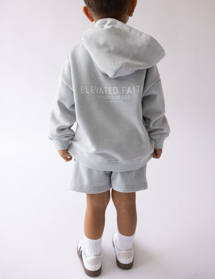 Kingdom Club Blue Kids Hoodie Elevated Faith