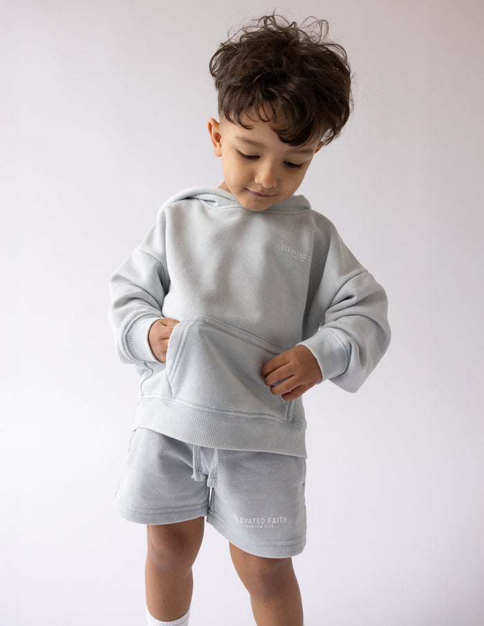 Kingdom Club Blue Kids Hoodie Elevated Faith