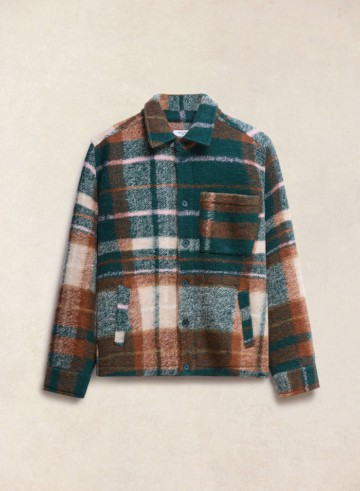 Knowles Overshirt | Wool | Multi Check