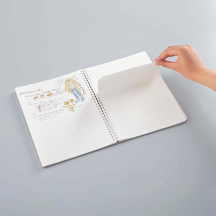 Kokuyo | Cuaderno Soft Ring A5 Natural Beige (Rayas)