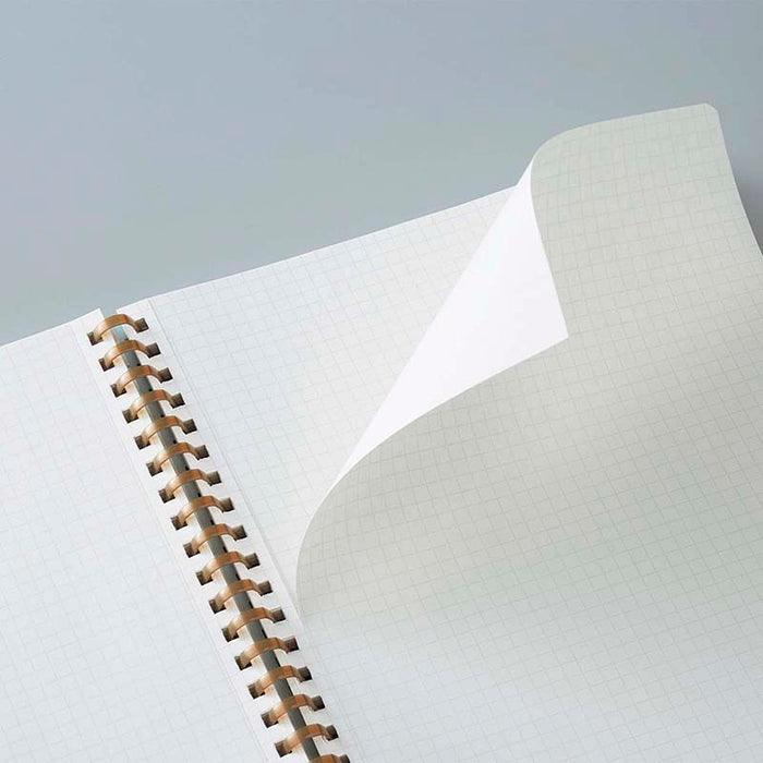 Kokuyo | Cuaderno Soft Ring Sooofa A5 Green (Cuadros)