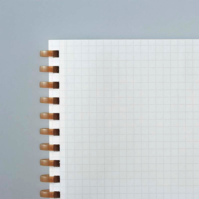 Kokuyo | Cuaderno Soft Ring Sooofa A5 Warm Gray (Cuadros)