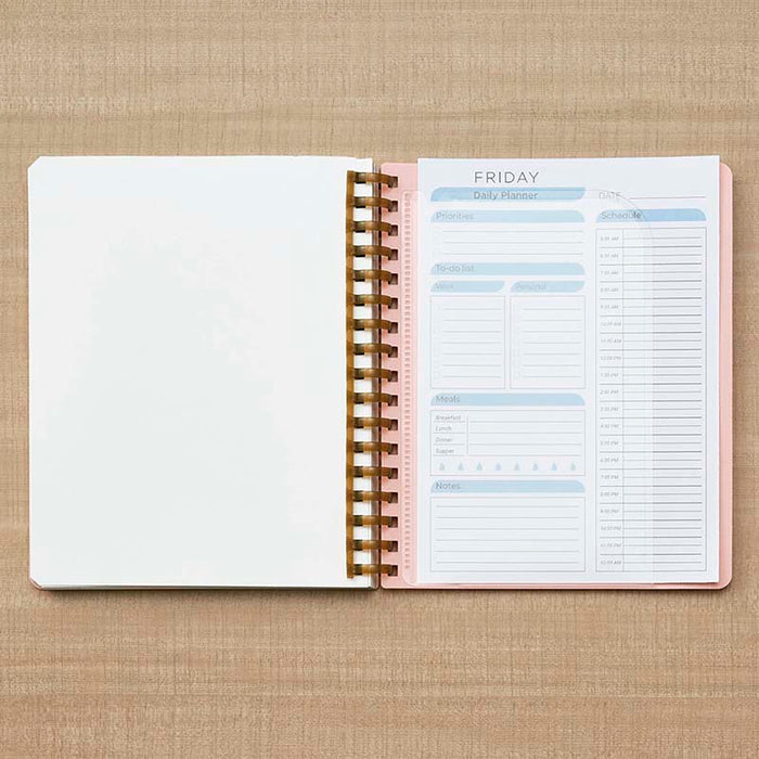 Kokuyo | Cuaderno Soft Ring Sooofa A6 Blue (Cuadros)
