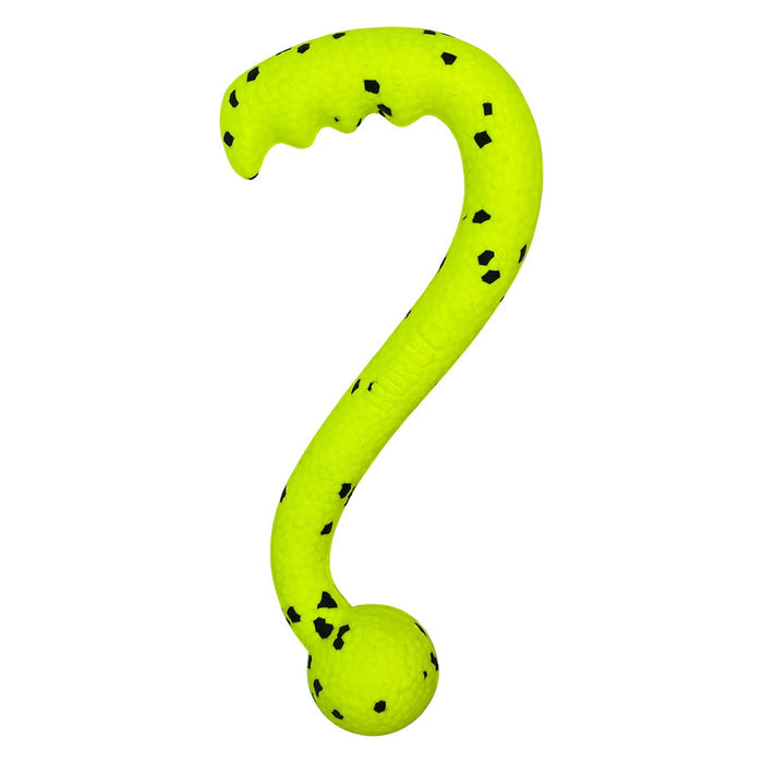 KONG Reflex Tug 'n Fetch Dog Toy - K9124 - Yellow - 4" - 1