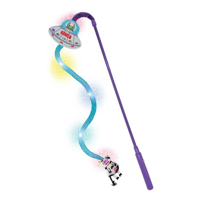 KONG UFO Teaser for Cats - K913L - Assorted - 1