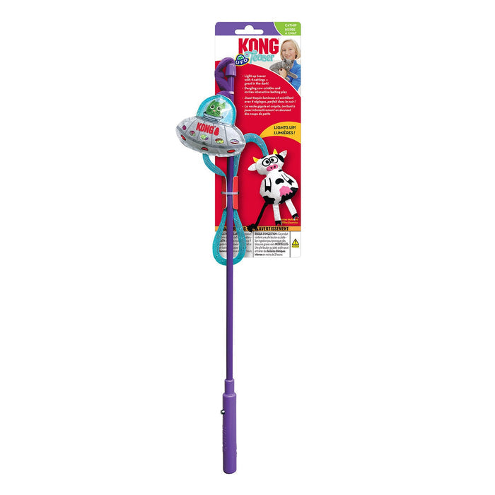 KONG UFO Teaser for Cats - K913L - Assorted - 3