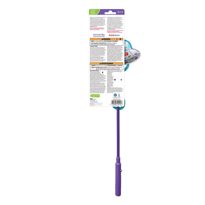 KONG UFO Teaser for Cats - K913L - Assorted - 4