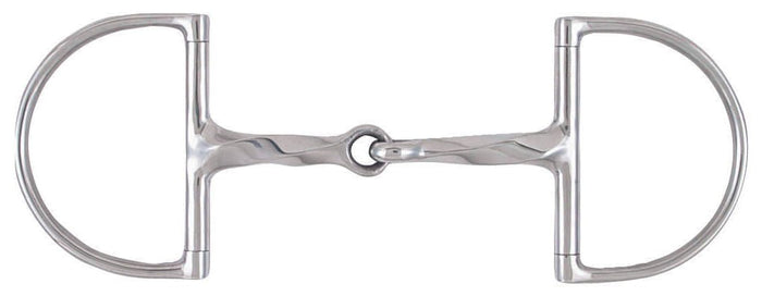 Korsteel Slow Twist Hunter Dee Ring Snaffle Bit - 0VKTD - 5 in - 1