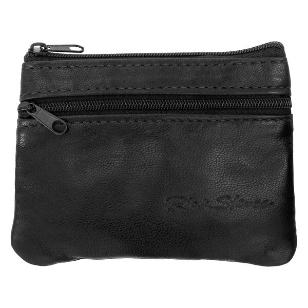 Black Lambskin Travel Wallet