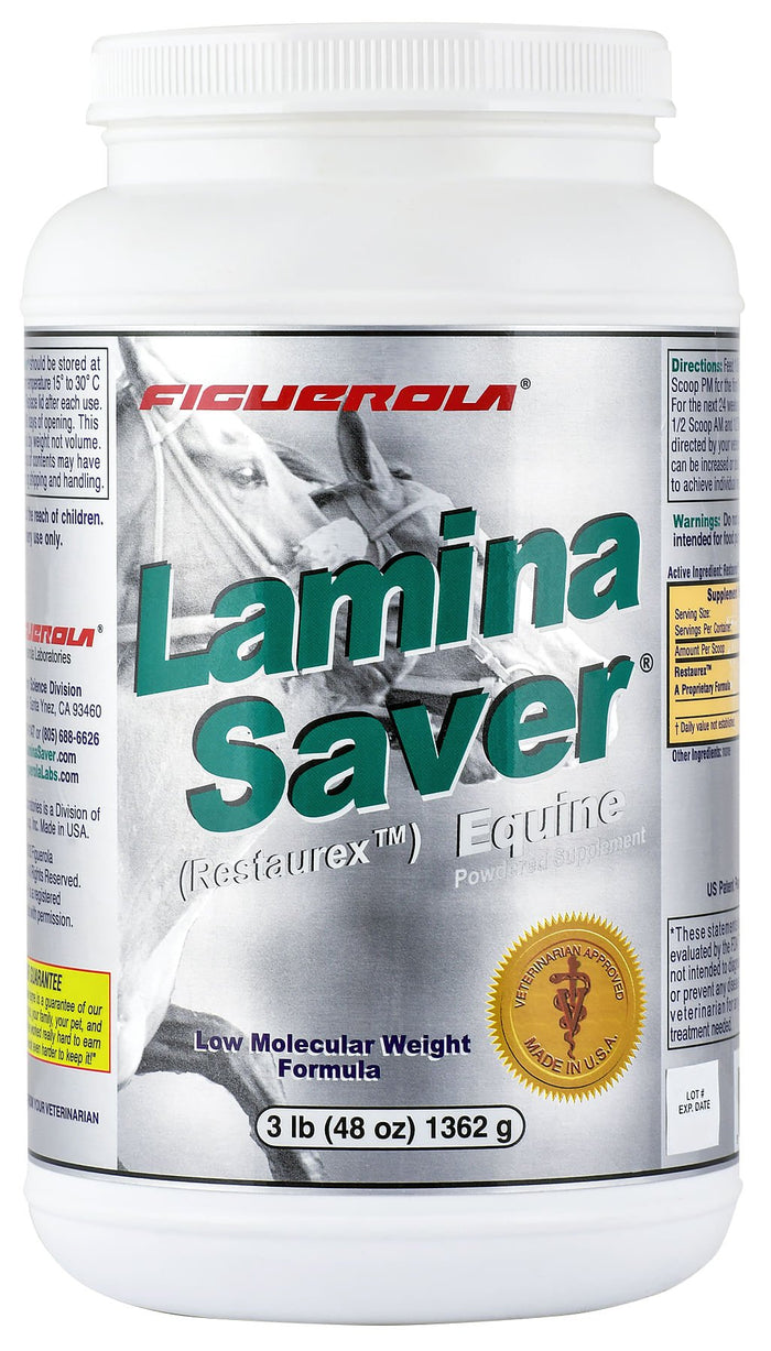 LaminaSaver (Restaurex™) Equine Powder Supplement - OCL2 - 3 lbs - 60 - 120 day supply - 1
