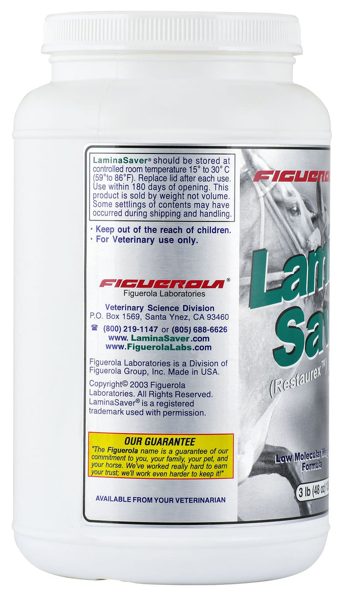 LaminaSaver (Restaurex™) Equine Powder Supplement - OCL2 - 3 lbs - 60 - 120 day supply - 2