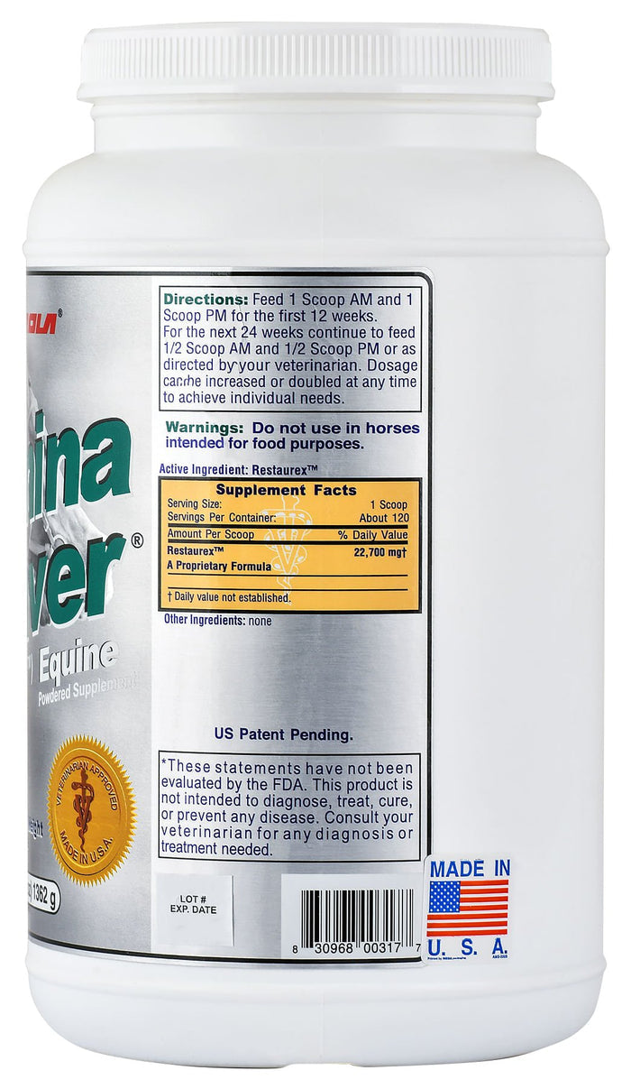 LaminaSaver (Restaurex™) Equine Powder Supplement - OCL2 - 3 lbs - 60 - 120 day supply - 3