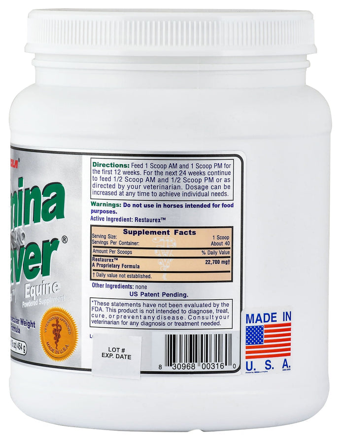 LaminaSaver (Restaurex™) Equine Powder Supplement - OCL1 - 1 lb - 20 - 40 day supply - 6