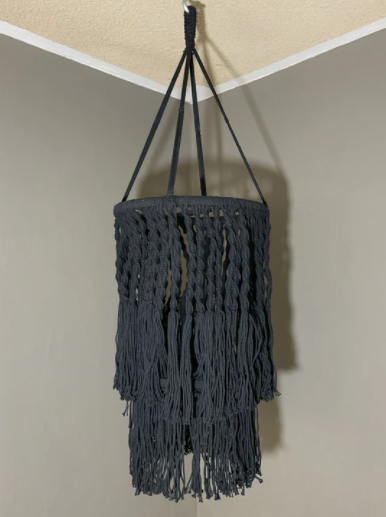 LAMPARA MODELO MACRAME