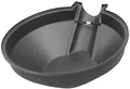 Large Round Hopper for Livestock Grain & Feed Handling - M3W7 - Black - Large - 1