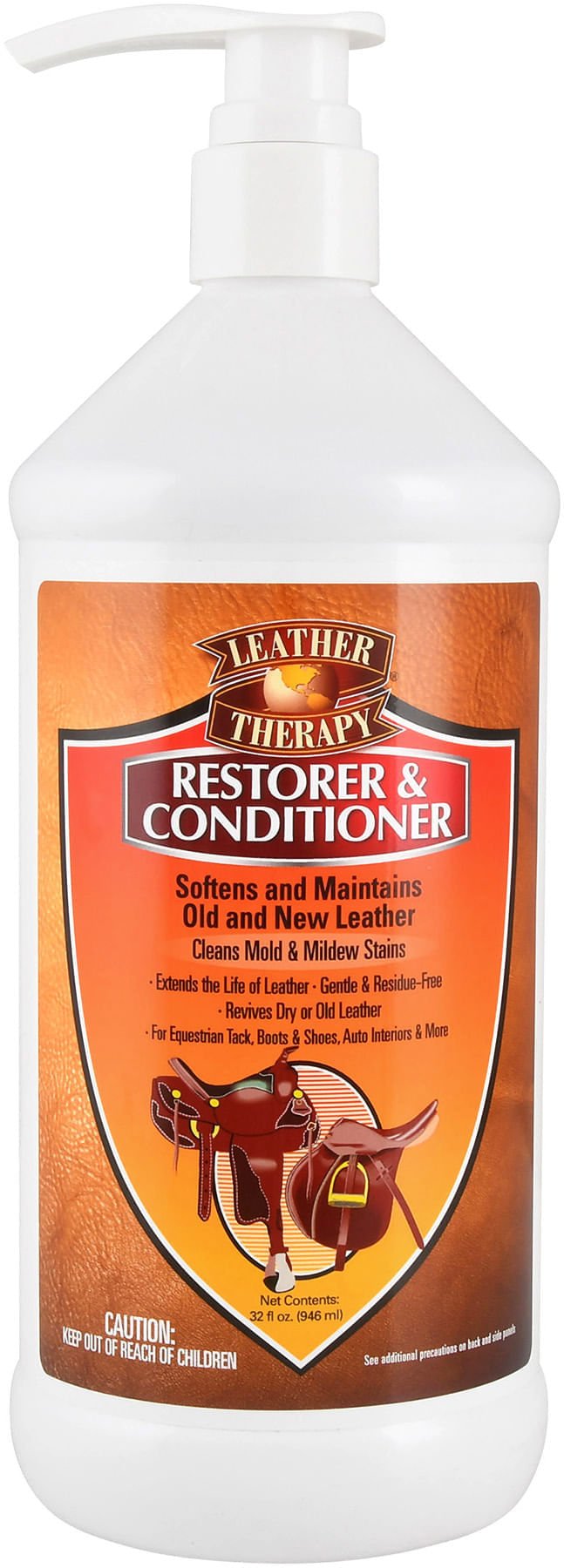 Leather Therapy Restorer & Conditioner - UAL4 - 16 oz - 3