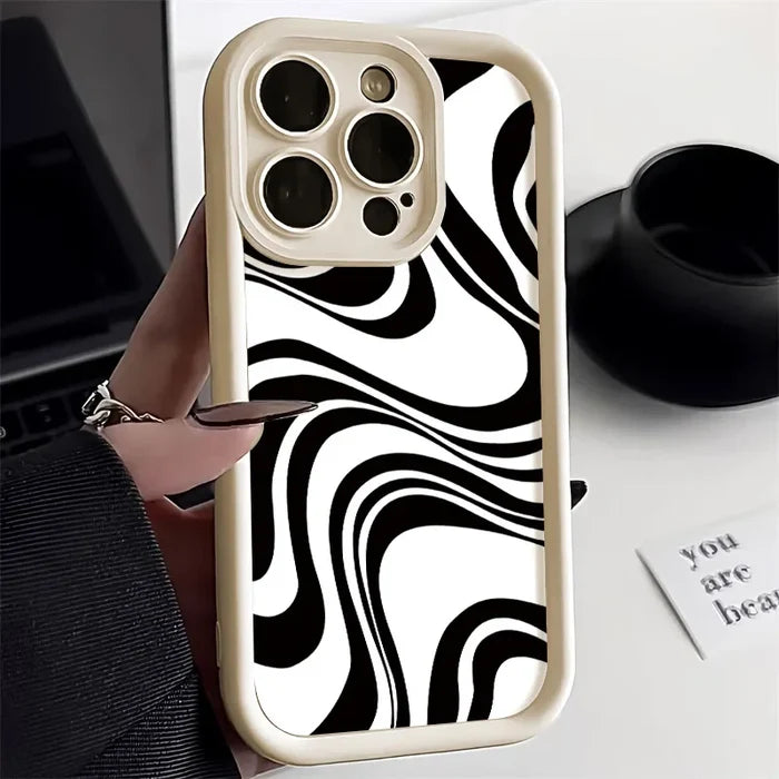 Leopard Print Silicone Phone Case For iPhone PhoneShells