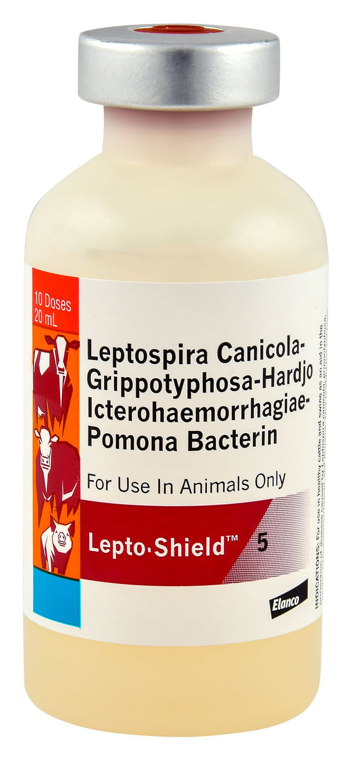 Lepto Shield 5 Vaccine for Cattle & Swine - G5L1 - 10 Dose Vial - 2