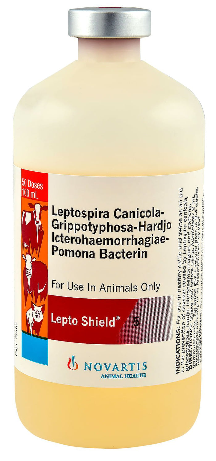 Lepto Shield 5 Vaccine for Cattle & Swine - G5L2 - 50 Dose Vial - 3