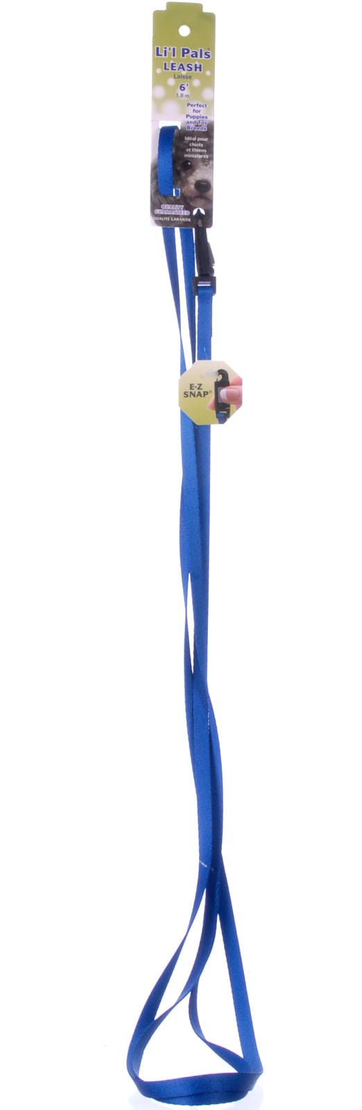 Li'l Pals Solid Collars & Leads, 5/16" W - C2LL - 5" - 7" Blue Li'l Pals Collar - 3
