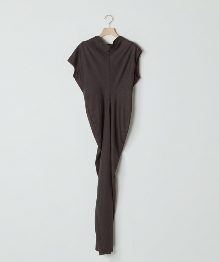 【LIMITED COLOR】WHIFFLING DRESS BROWN
