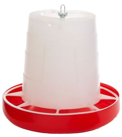 Little Giant Deluxe Hanging Feeder with Lid – 22 lb Capacity for Poultry & Chickens - M31B1 - Replacement Lid - 3