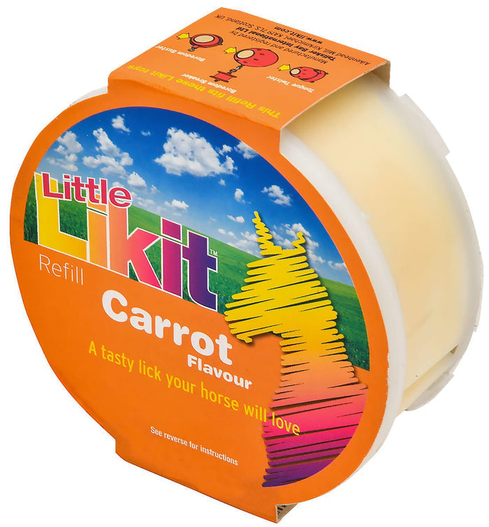 Little Likit Horse Lick Treat Refill, 250g - CA1W - Carrot - 3