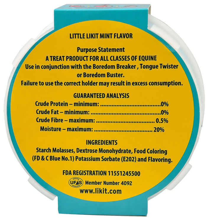 Little Likit Horse Lick Treat Refill, 250g - CA1V - Molasses - 7
