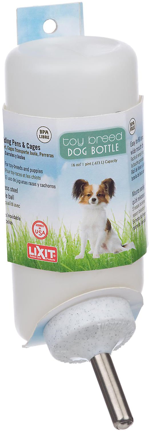 Lixit Plastic Wide Mouth Water Bottle for Dogs - L8S2 - 16 oz - 2