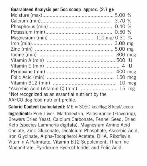 Lots of Love Bitch Pills & Powder - Dog Prenatal & Lactation Supplement for Pregnancy, Nursing & Newborn Support - LOL13 - Powder - 16 oz - 7