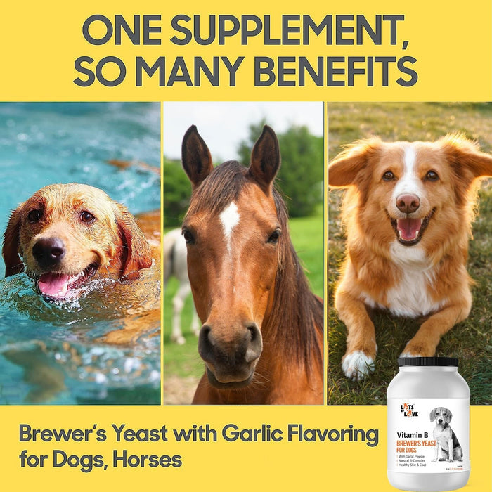 Lots of Love Brewer's Yeast/Garlic Powder - LOL18 - 5 lb - 10