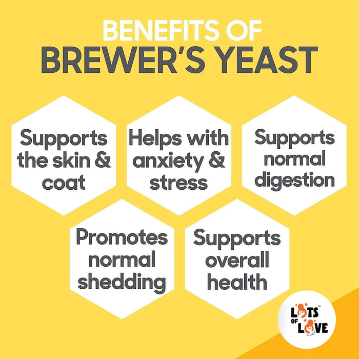 Lots of Love Brewer's Yeast/Garlic Powder - LOL18 - 5 lb - 11