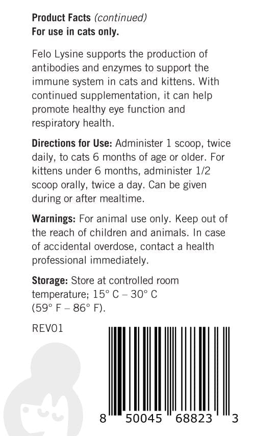 Lots of Love Fel O Lysine Powder for Cats - LOL1N - 12 oz - 7